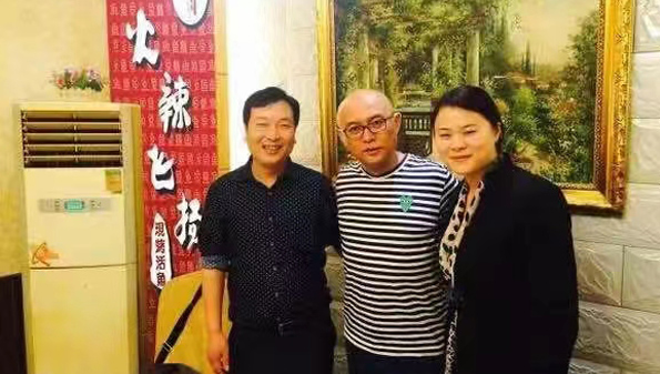 孟非做客火辣飞扬餐饮